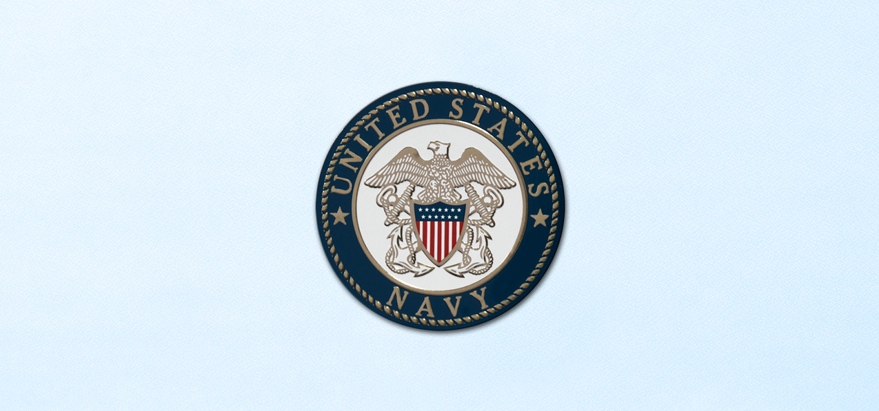 P 546 BL US Navy Blue Faux